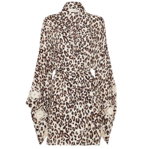 Spell Other - Bodhi Leopard Short Robe